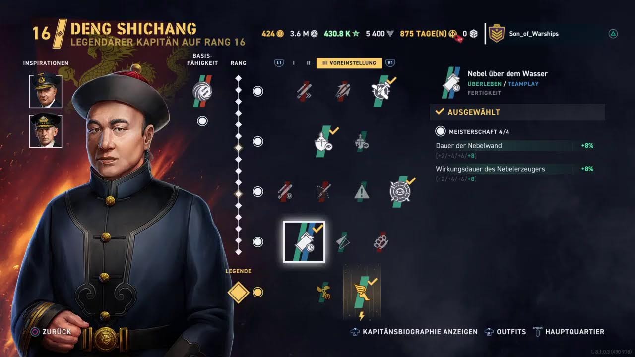 World of Warships Legends, Replay, Schiffe, Selten Son_of_Warships_Legends/Weekly_Quest's