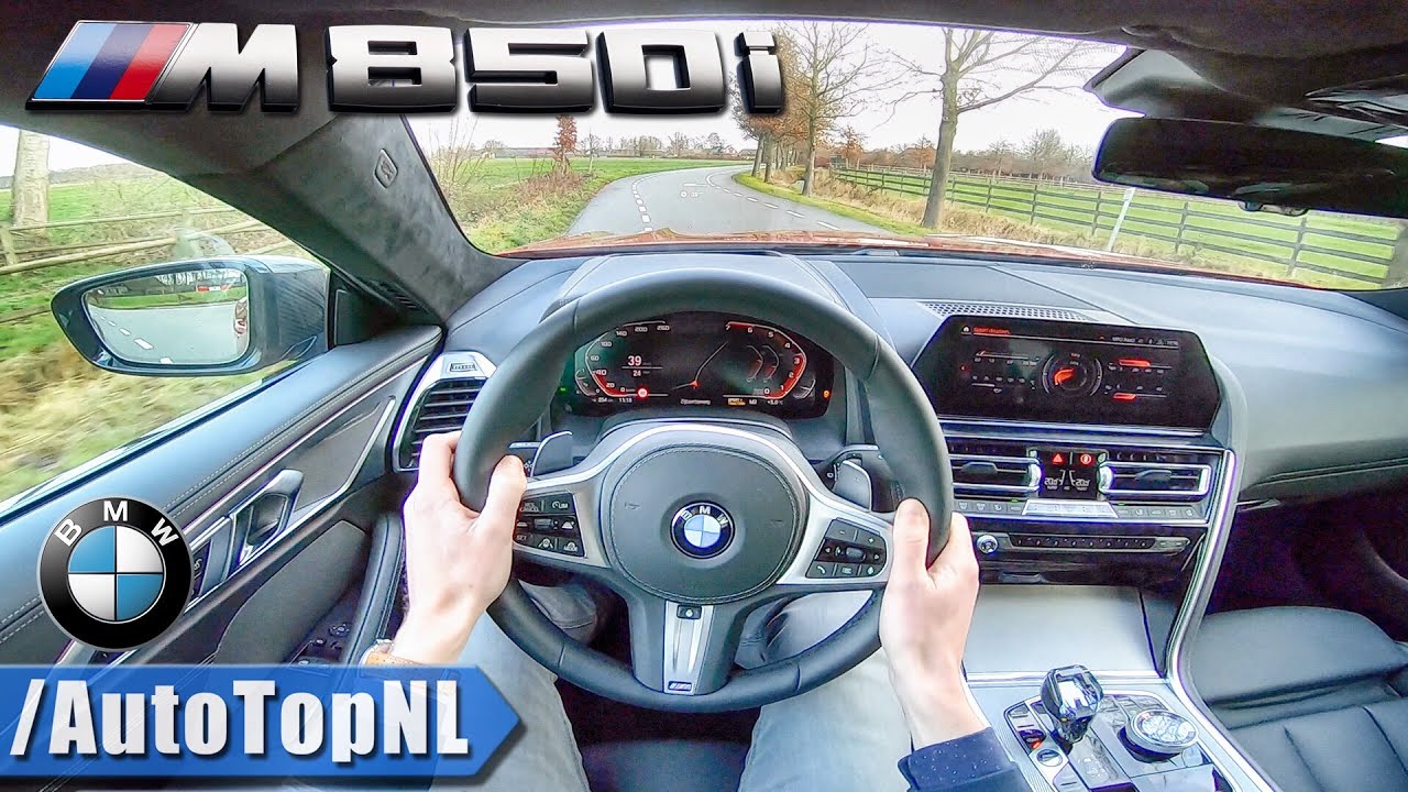 2019 BMW 8 SERIES M850i xDrive 4.4 V8 BiTurbo POV Test Drive by AutoTopNL