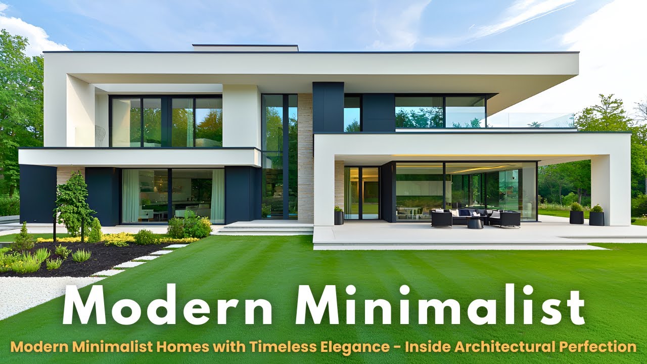 Modern Minimalist Homes with Timeless Elegance | Architectural Perfection Revealed
