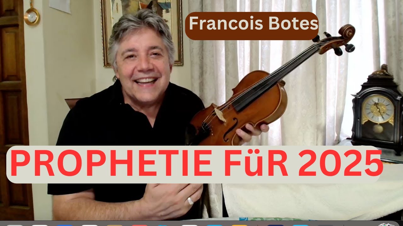 Prophetie Für 2025 : Francois Botes #2025 #francoisbotes