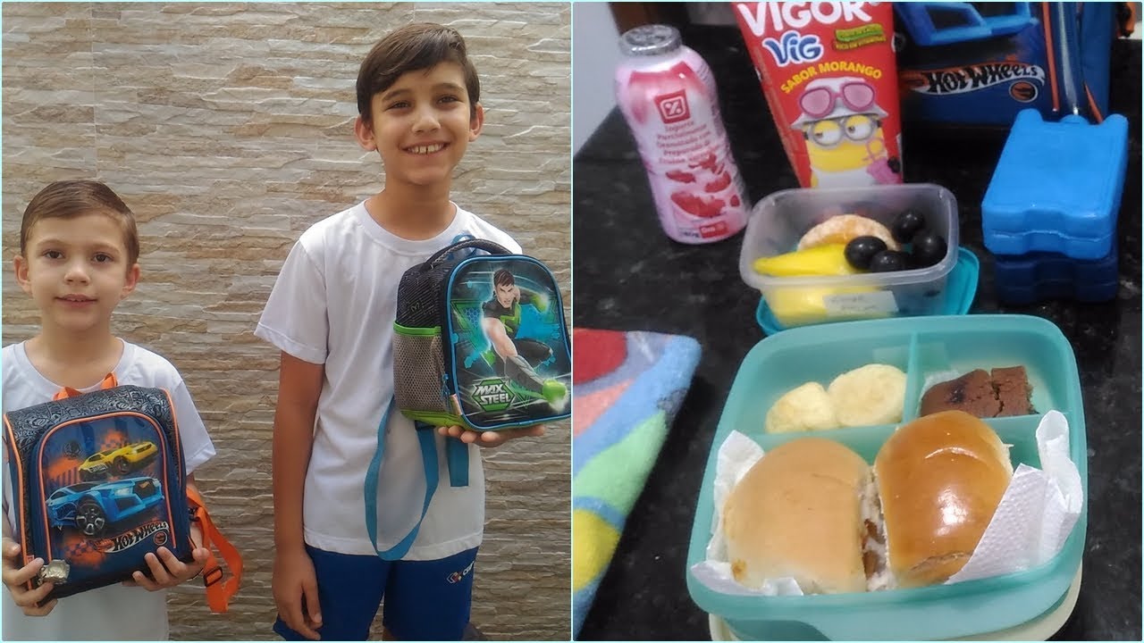 IDÉIAS DE LANCHES PARA ESCOLA - UMA SEMANA DE LANCHEIRA l Joyce Souza