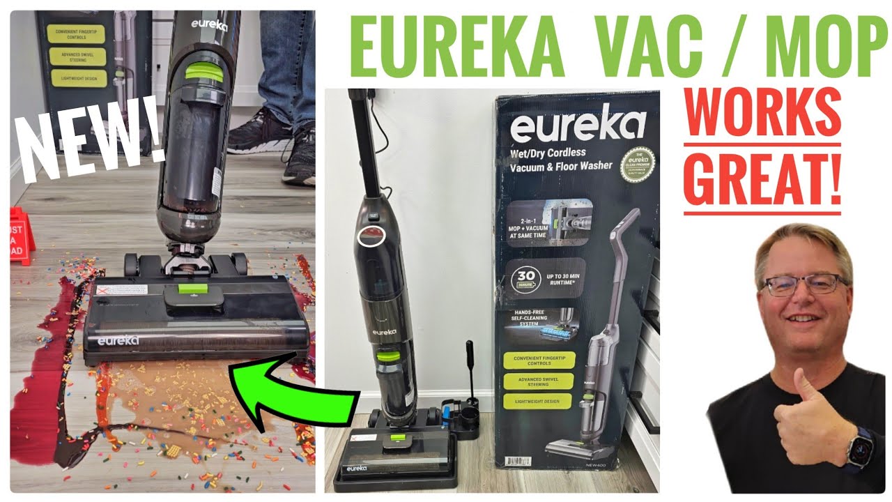 EUREKA NEW400 Cordless Wet Dry Vacuum Mop - Real Review & Impressive Results