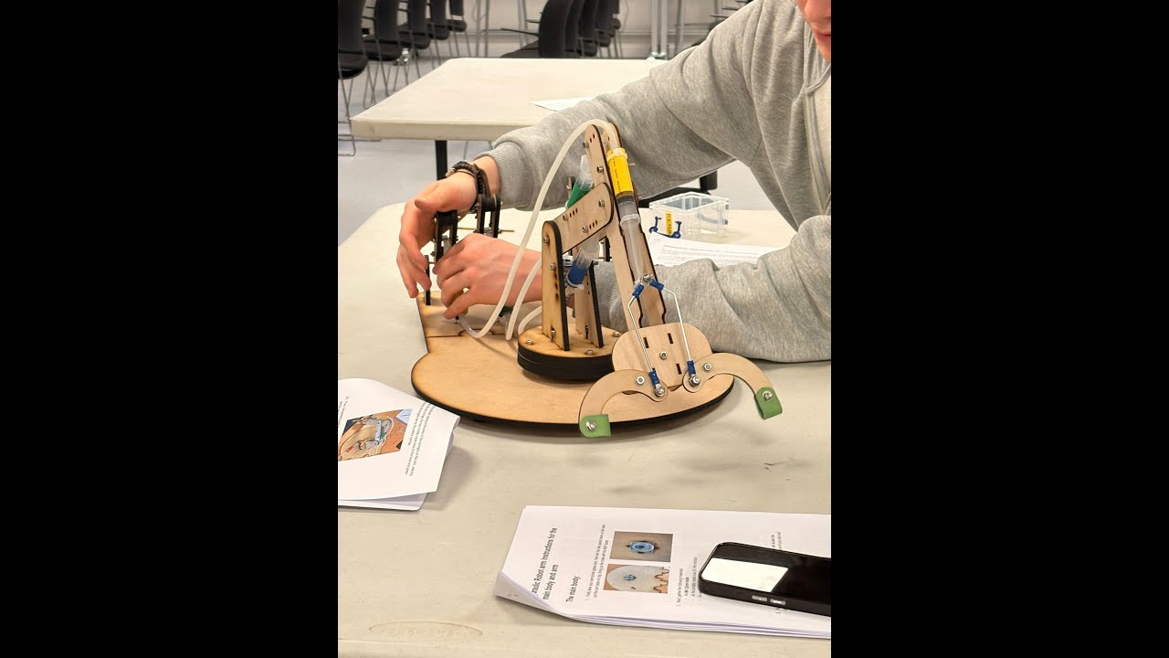 Introduction to soft robotics: Year 12 student experienceYour paragraph text