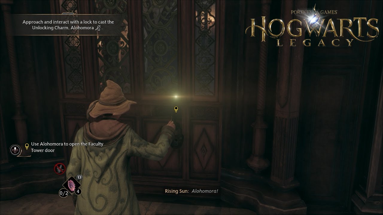 Alohomora! (The Caretaker's Lunar Lament) | Hogwarts Legacy on PC