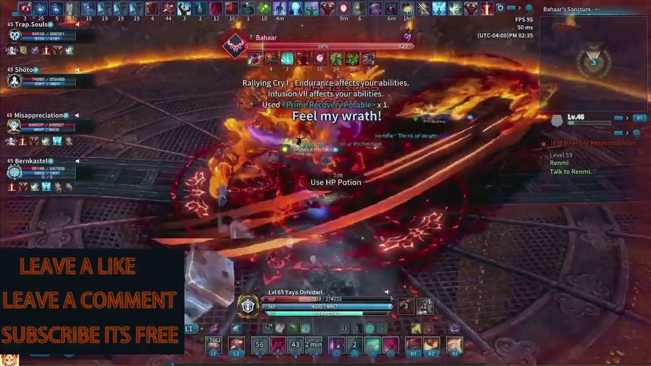 TERA ONLINE:  476 LANCER( STPUID DPS NUMBERS) (CRAZY SUPER LEAP NUMBERS 40MIL+) (PS5) (2023)