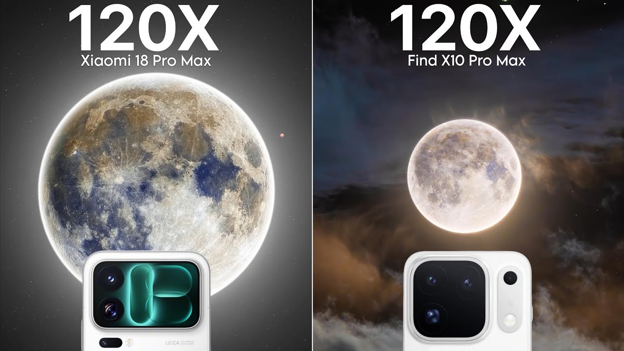 Xiaomi 18 Pro Max против Oppo Find X10 Pro Max: сравнение зума