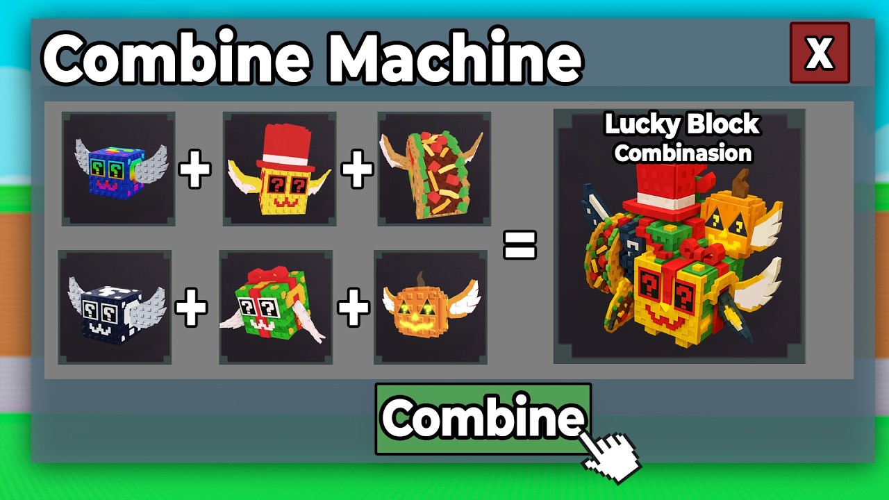 Steal a Brainrot, But You Can COMBINE Anything!