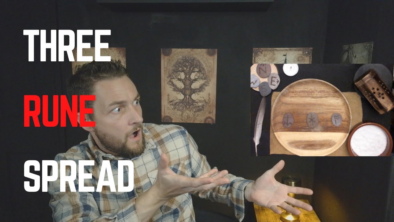 📜 Rune Reading Made Easy: The 3-Rune Spread.  Past, Present & Future.