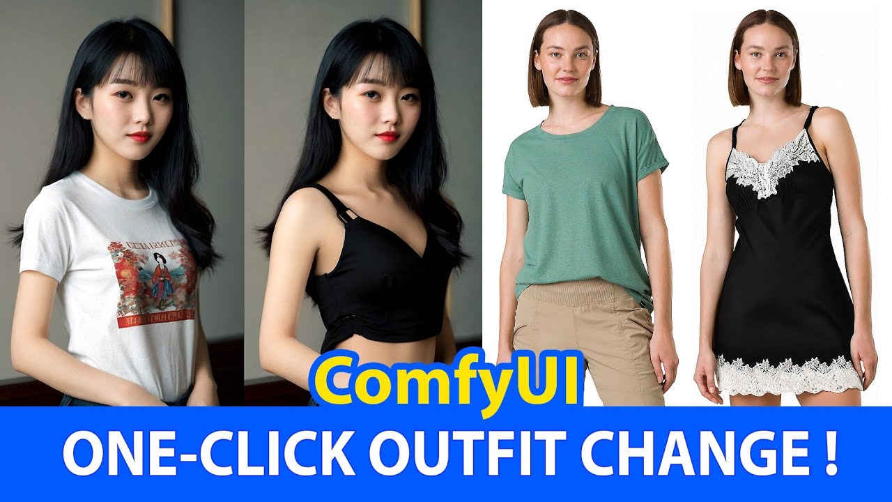 Innovative Clothes Swapping Tech with ComfyUI