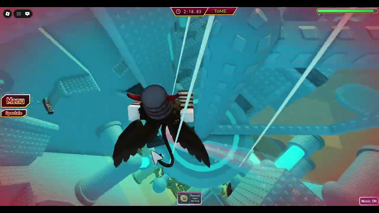 Tower of motion evolution run