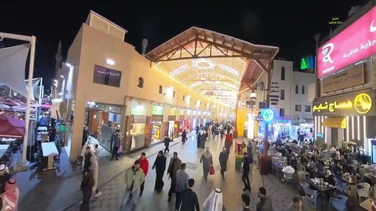تصوير جوي الى سوق المباركية الكويت                                   21/1/2025