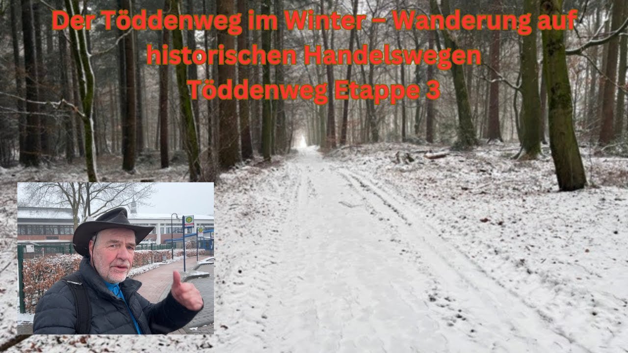 Der Töddenweg im Winter – Wanderung auf historischen Handelswegen Etappe 3