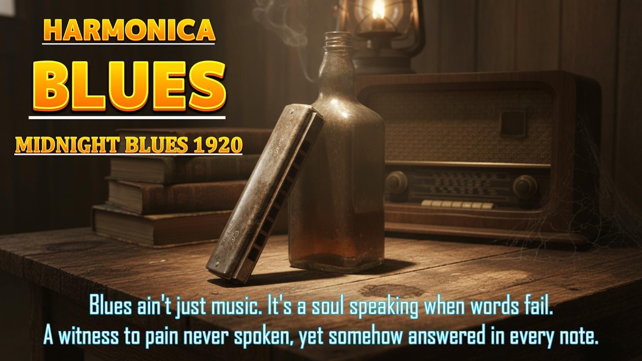 Harmonica Blues Mix | Deep Mississippi Delta Soul – Midnight Blues