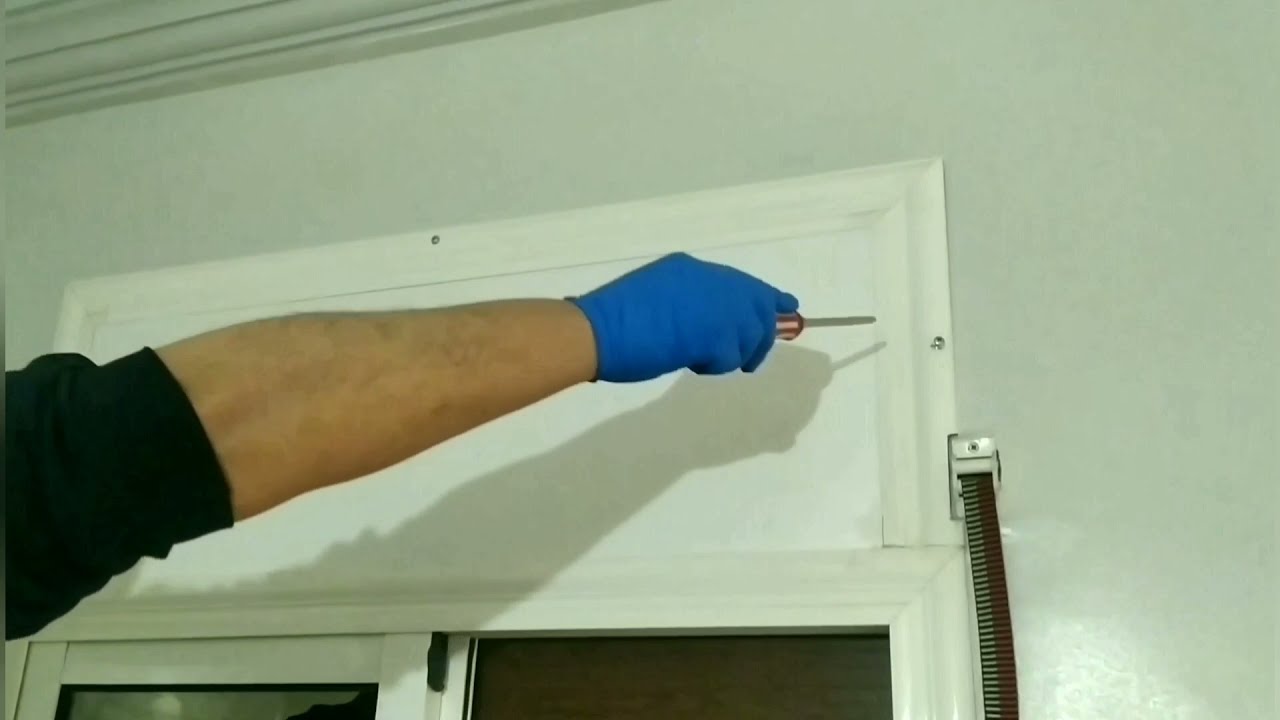 نوافد الالومنيوم. طريقة اصلاح نوافد الالمنيوم (الجزء الثاني) réparation de fenêtres en aluminium