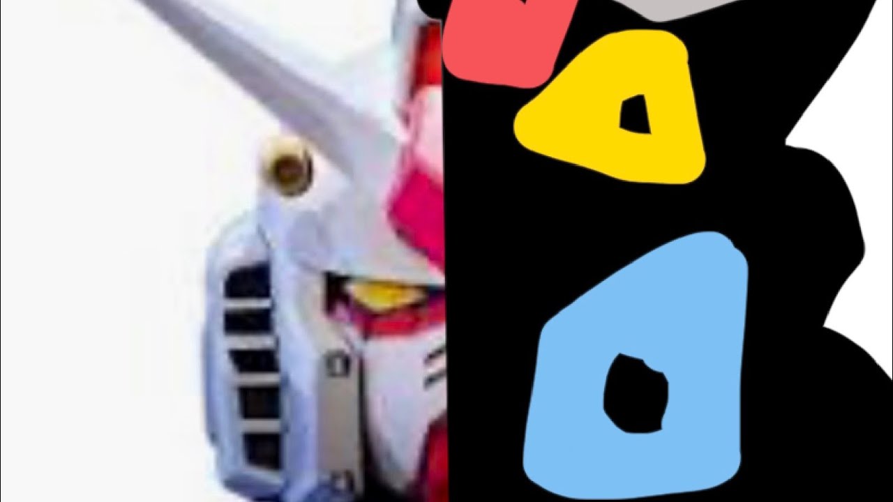 Isn&rsquo;t She Lovely?- abstracted RX 78 2 Gundam/Gramps