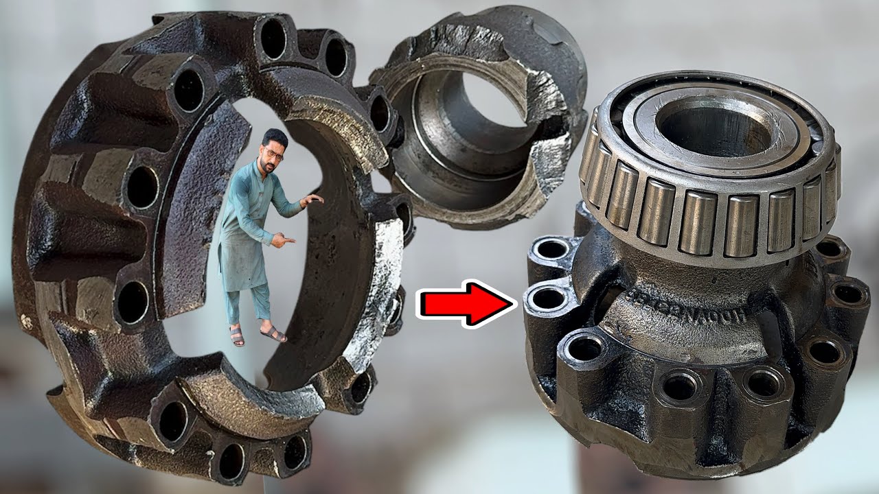 How We Rebuild 2 Parts Of A Broken Truck Differential Gearbox In The Incredible Restoration Video