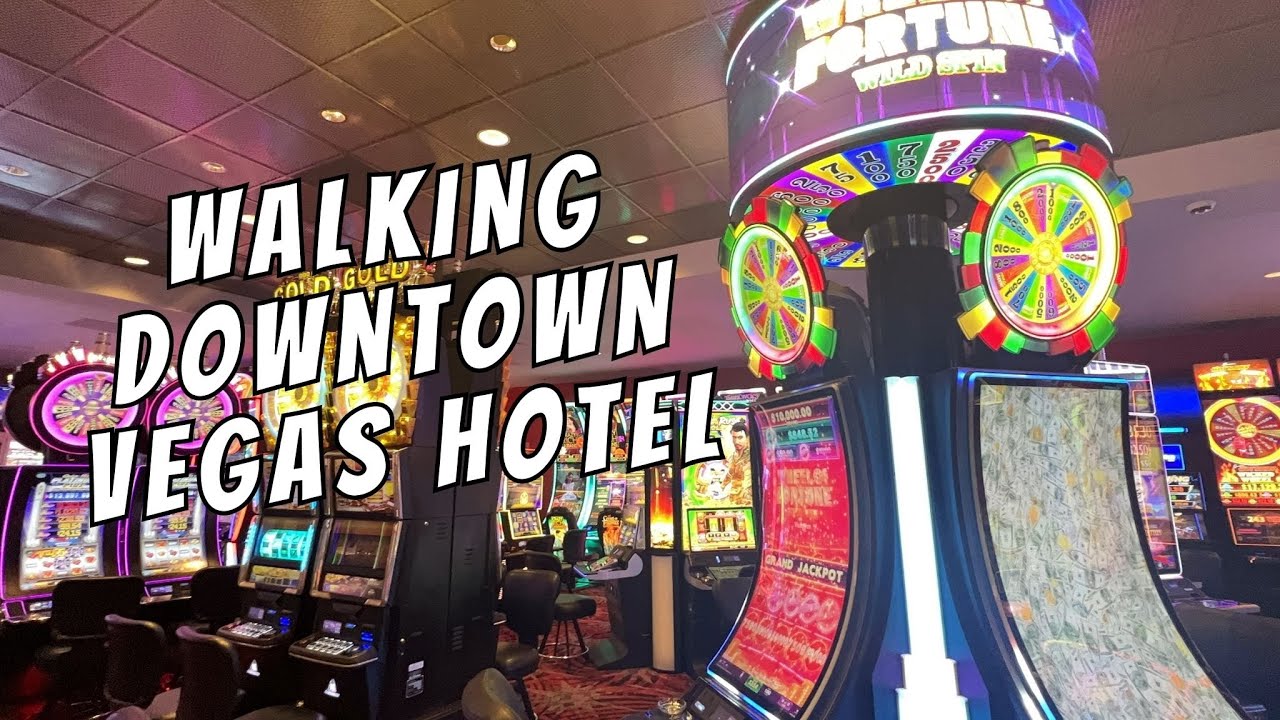 4K Walking Downtown Las Vegas The D Hotel & Casino | Hotels On Fremont Street Experience Las Vegas