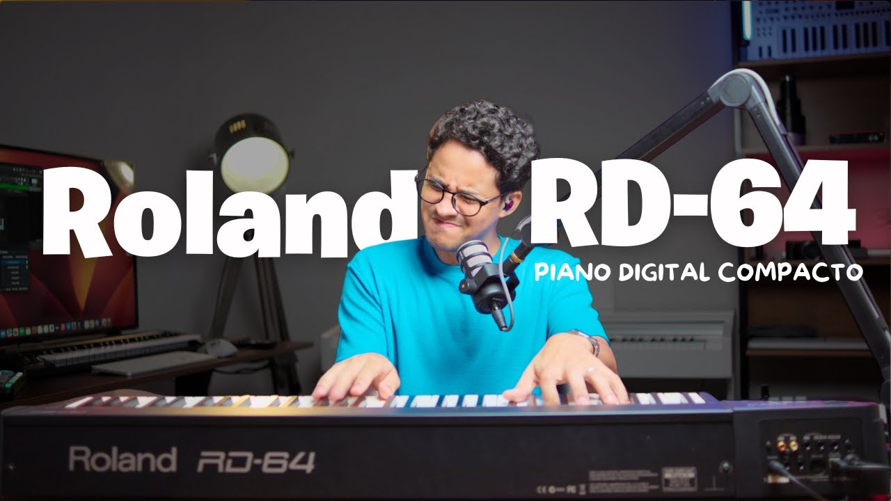 Roland RD-64: Piano Digital Compacto e Poderoso!