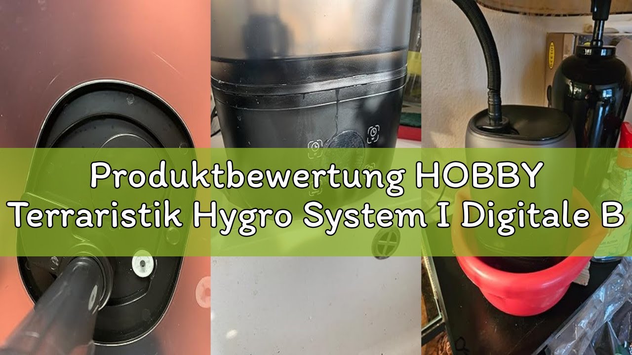 Produktbewertung HOBBY Terraristik Hygro System I Digitale Benebelungsanlage für Terrarien I hygieni