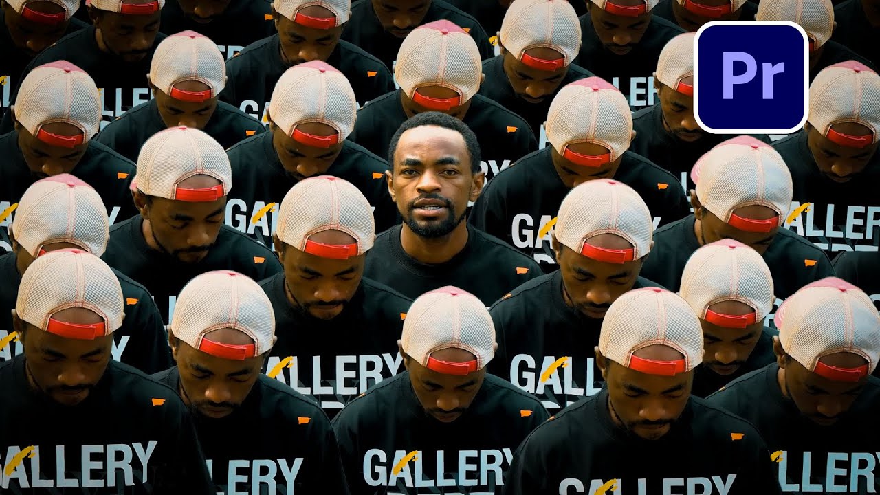 How to Create Clone Effect VFX BREAKDOWN (Kendrick Lamar - HUMBLE) - Premiere Pro CC 2024