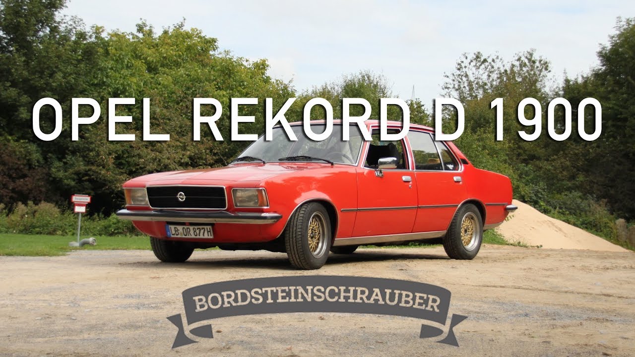 Bordsteinschrauber - Opel Rekord D 1900 Car Porn