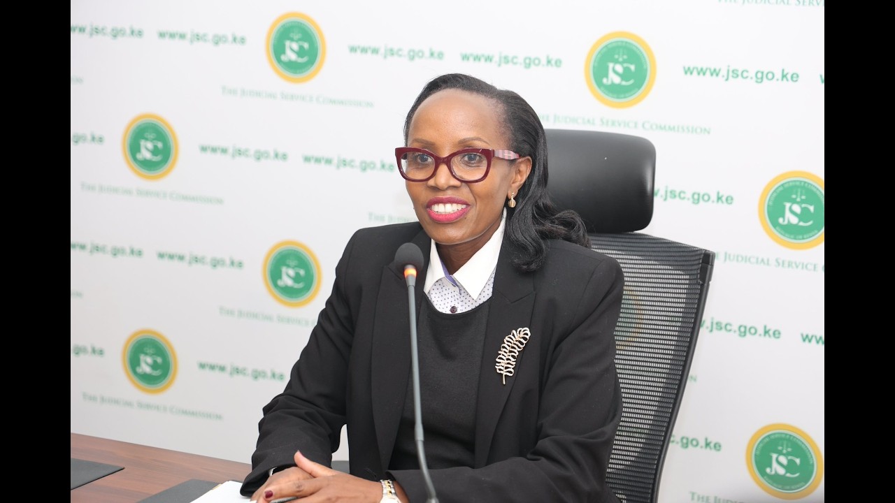 Silviah Kawira Nyaga interview for the position of Judge of the High Court.
