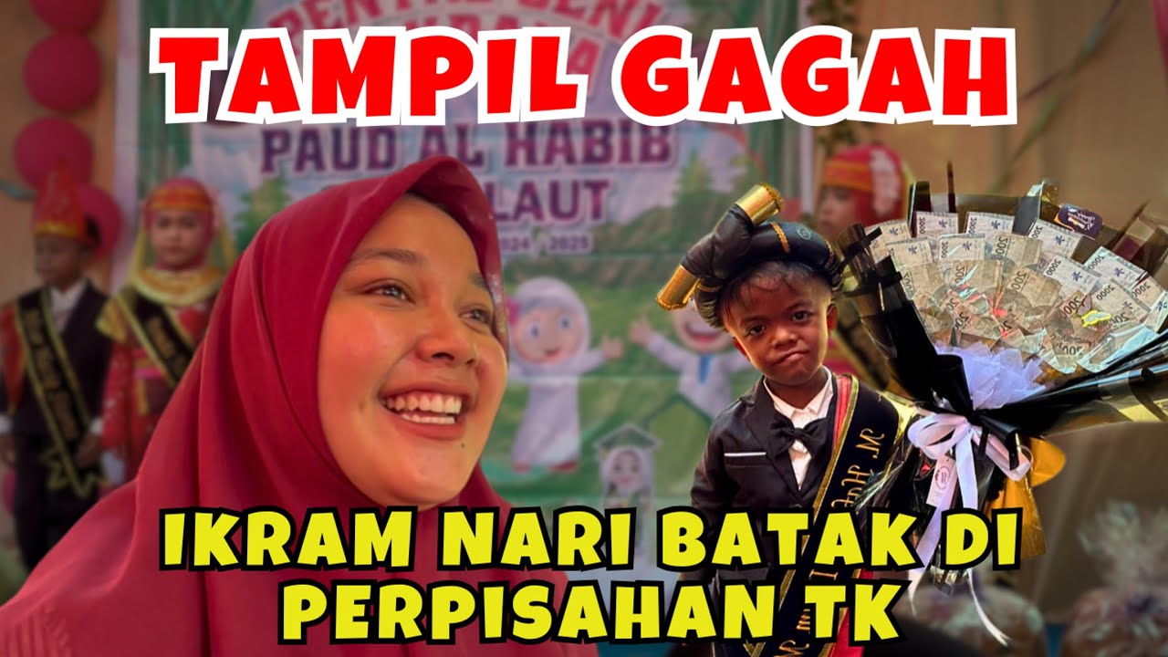 Ikram Tampil Keren di Tarian Batak