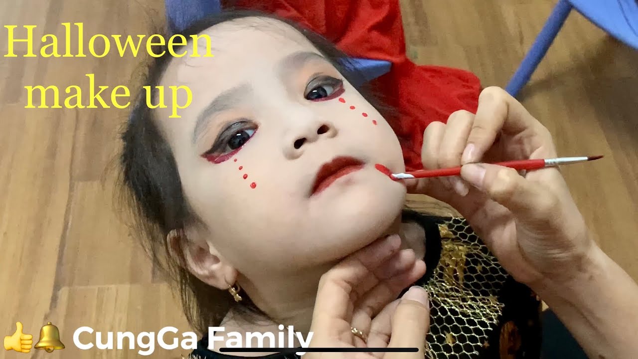 Trang điểm halloween. Halloween make up