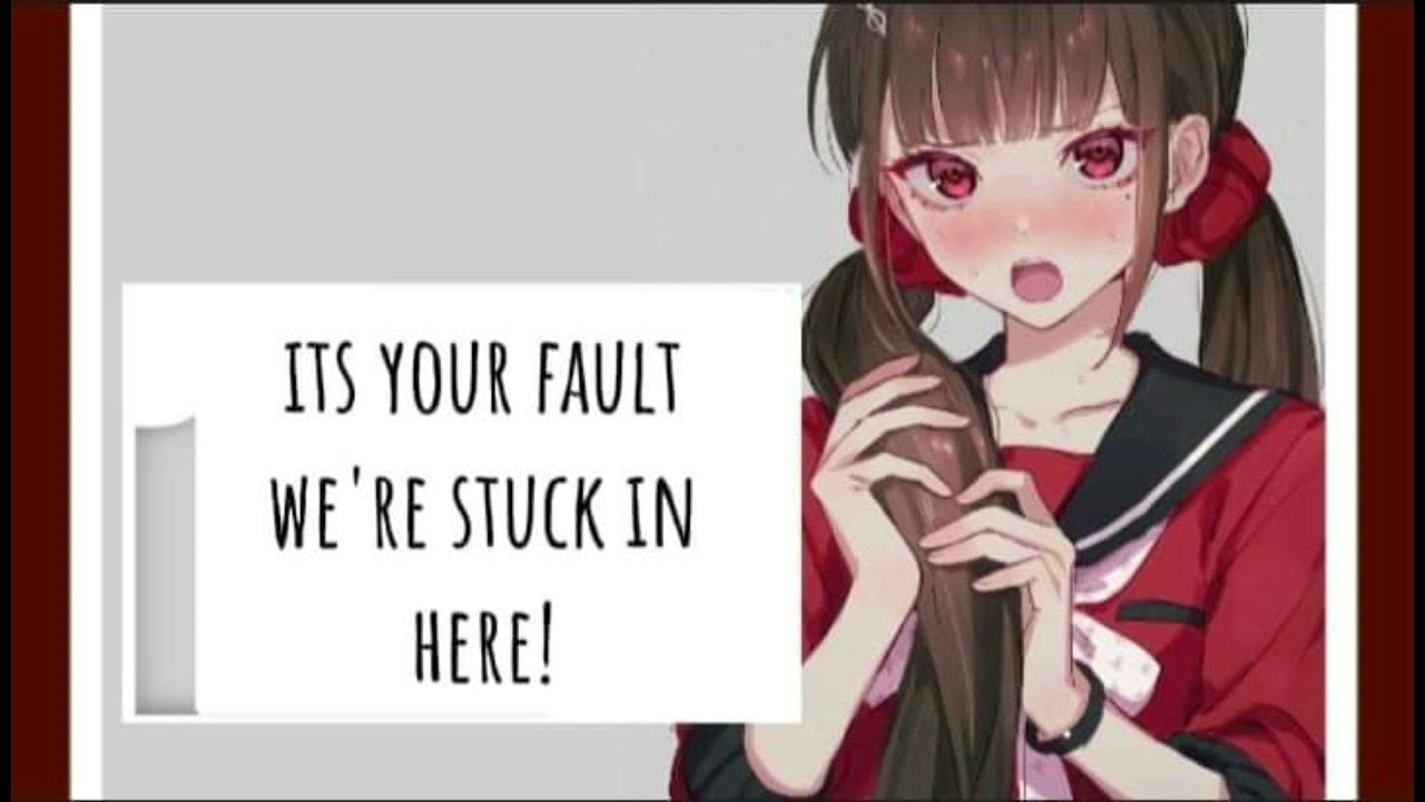 [ASMR RP] Stuck in a room with you crush [F4M] [Slight tsundere] [kiss] [Friends to Lovers]