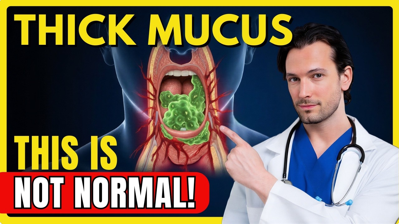 PERSISTENT PHLEGM STUCK: Here's the REAL CAUSE and How to Get Rid of It