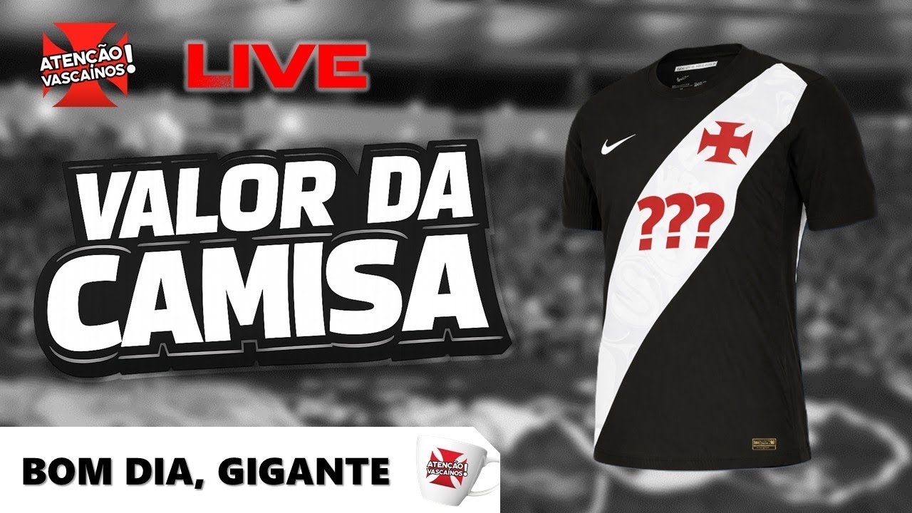 PATROCÍNIO MASTER! VASCO JÁ TEM NEGOCIAÇÕES PARA TER NOVA MARCA NO LUGAR PREMIUM DA CAMISA NOVA