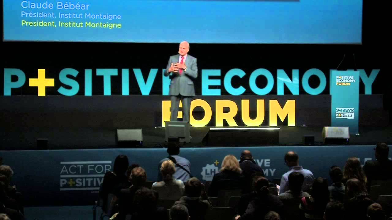 Claude Bébéar - Positive Economy Forum Le Havre 2014