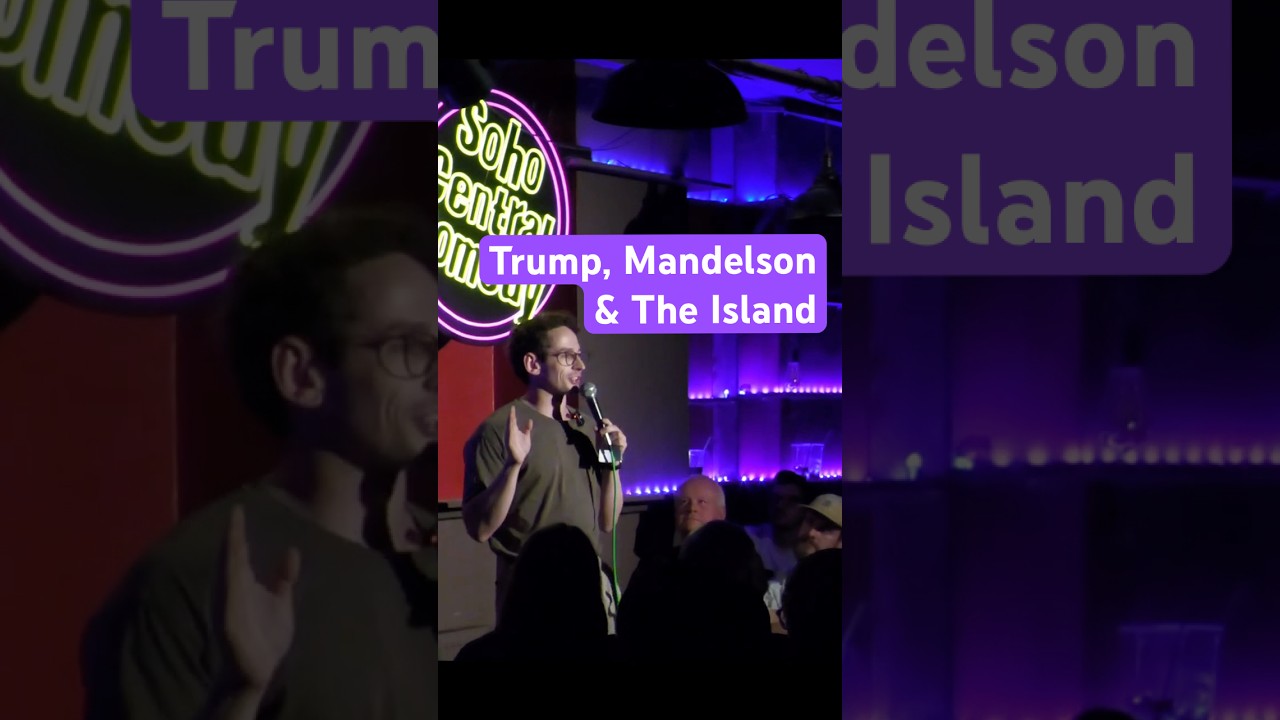 Trump & Mandelson #standup #comedy #trump #mandelson