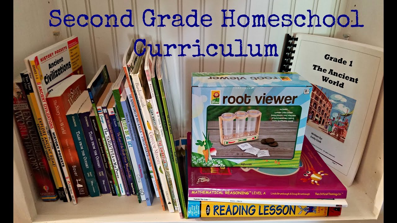 Second Grade Homeschool Curriculum | 2016/2017 School Year
