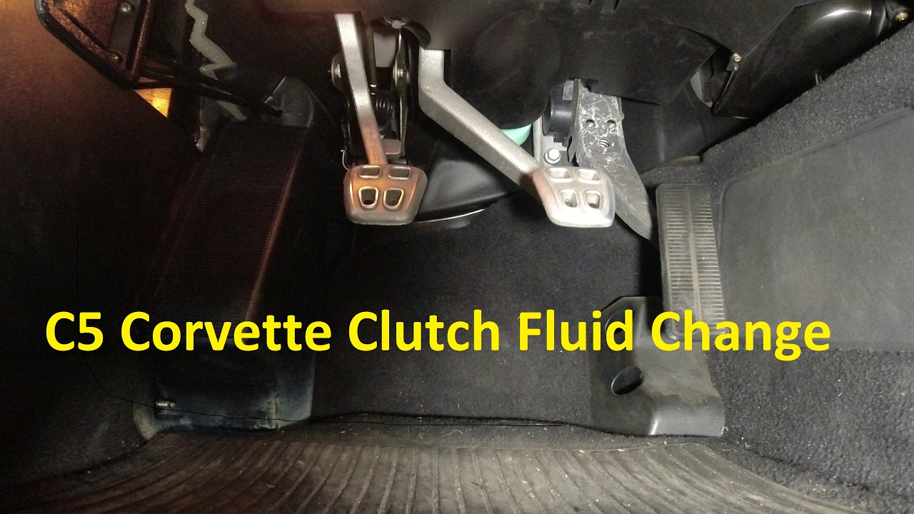 C5 Corvette Clutch Fluid Change