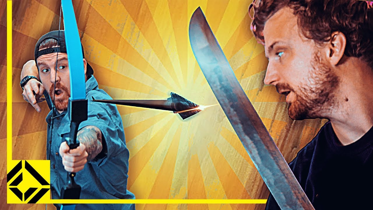 Can You Slice an Arrow Mid-air With a Sword?