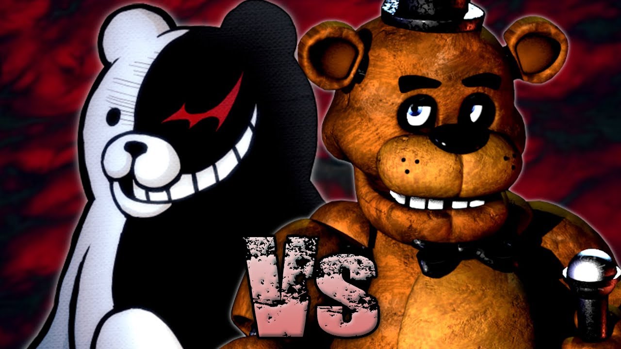 Monokuma Vs Freddy Fazbear. Batalla de Rap - BenderCat ft. MegaR