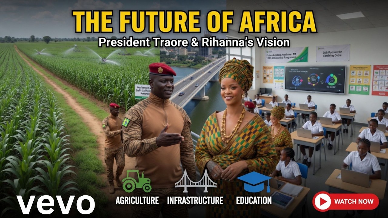 RIHANNA-AFRICAN DIAMOND LEADER-PRESIDENT IBRAHIM TRAORE(2026 Afrobeat Music Video)