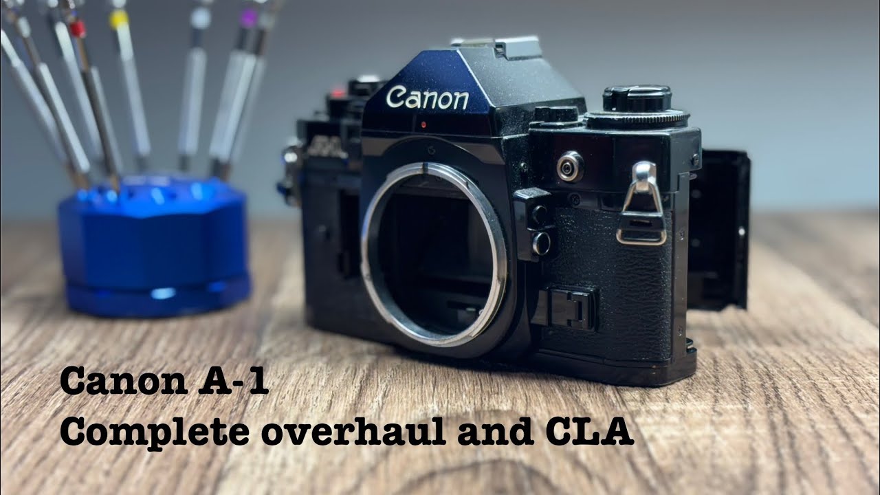 Canon A-1 - Complete overhaul and CLA