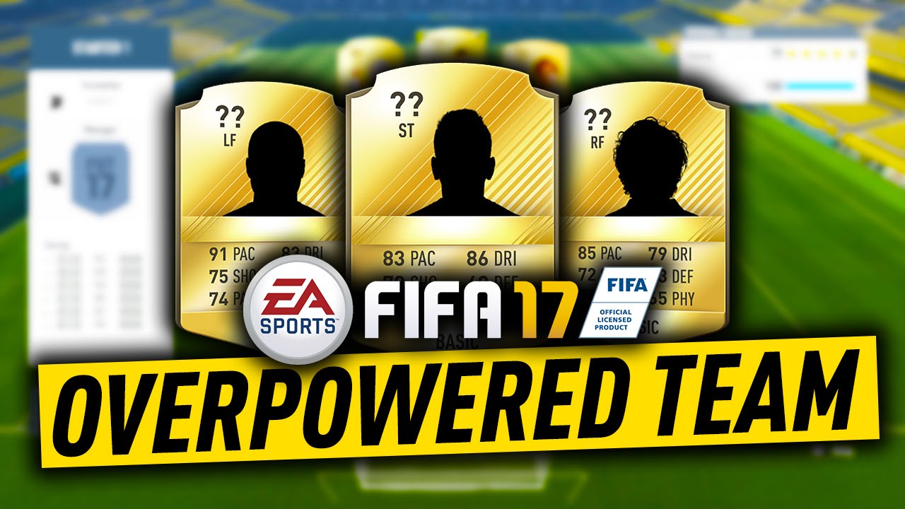 FIFA 17 CHEAP & OVERPOWERED TEAM!