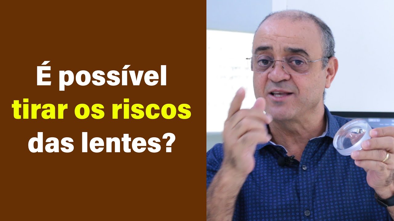 &Eacute; poss&iacute;vel tirar os riscos da lente?