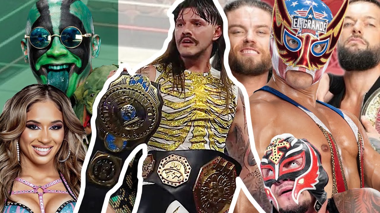 First time watching Worlds Collide - Dominik Mysterio wins the AAA Mega Championship
