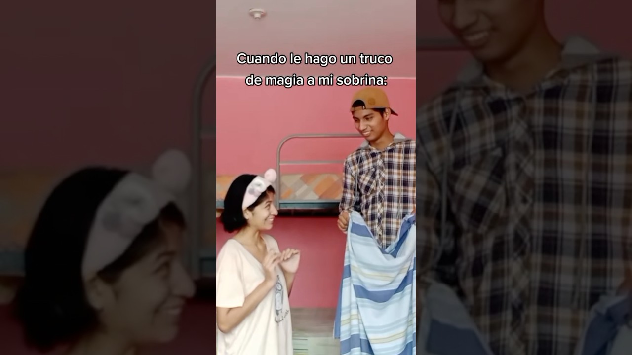 Ense&ntilde;&aacute;ndole magia a mi sobrina 🪄🤣