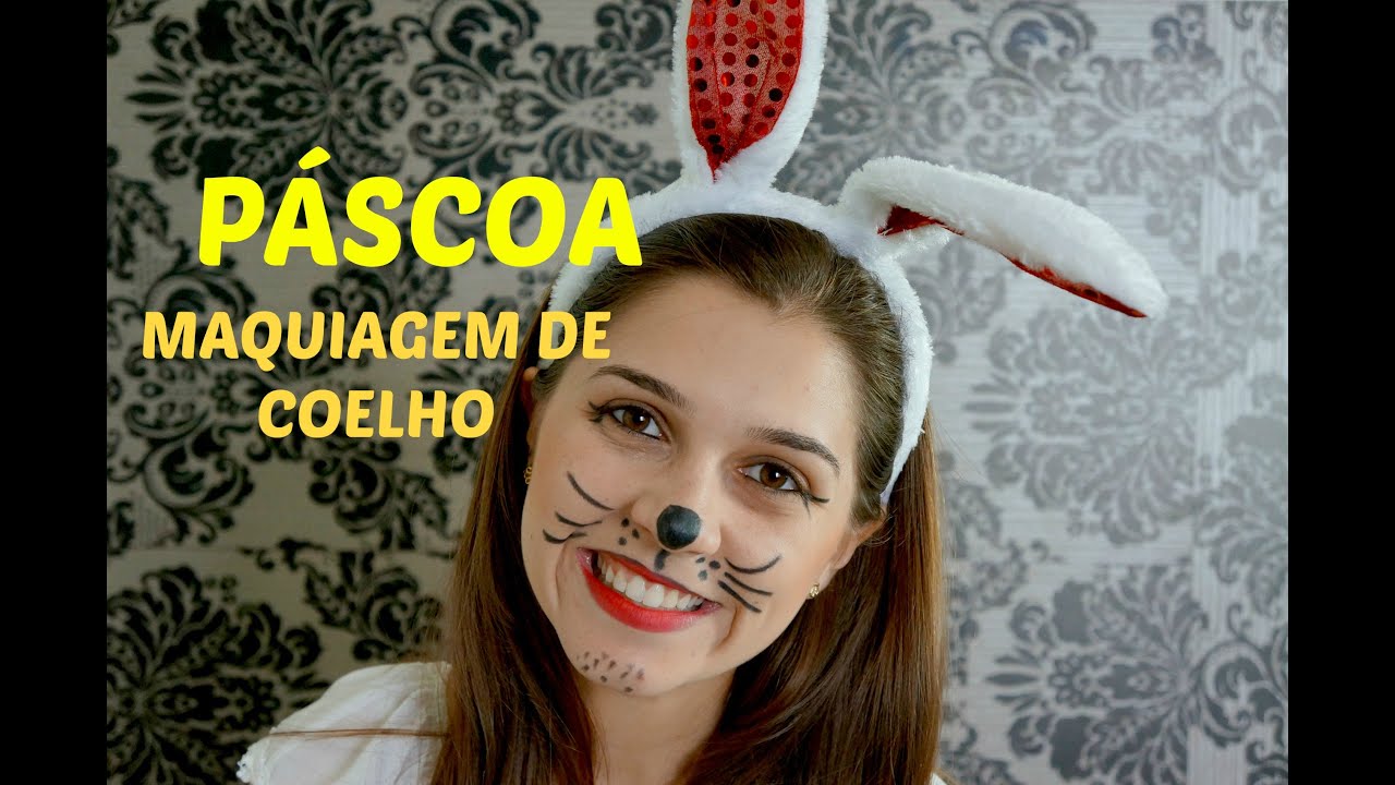Especial PÁSCOA- Maquiagem de Coelho
