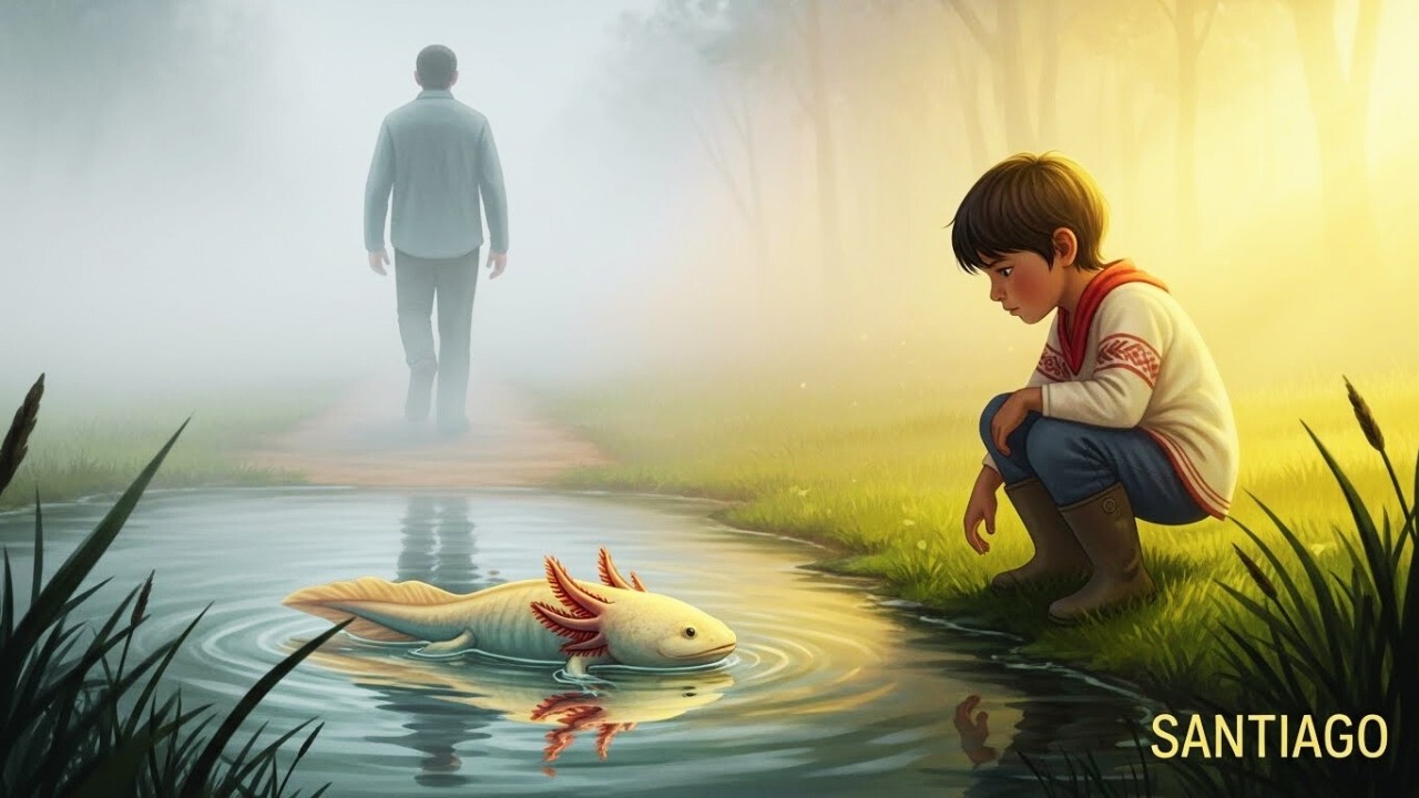 Una lección sobre la compasión y propósito | La historia de un NIÑO POBRE y un AJOLOTE HERIDO