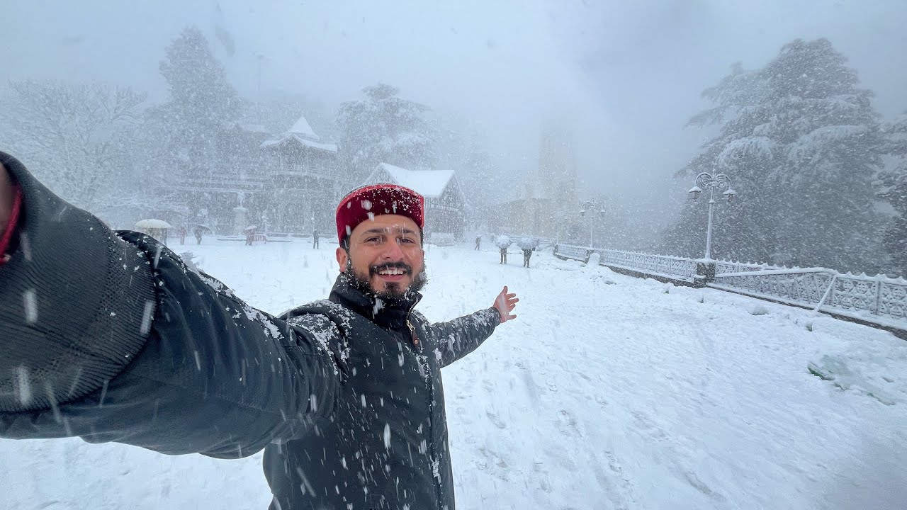 Shimla snow time 😍 | Shimla snowfall vlog | Heavy snowfall in shimla