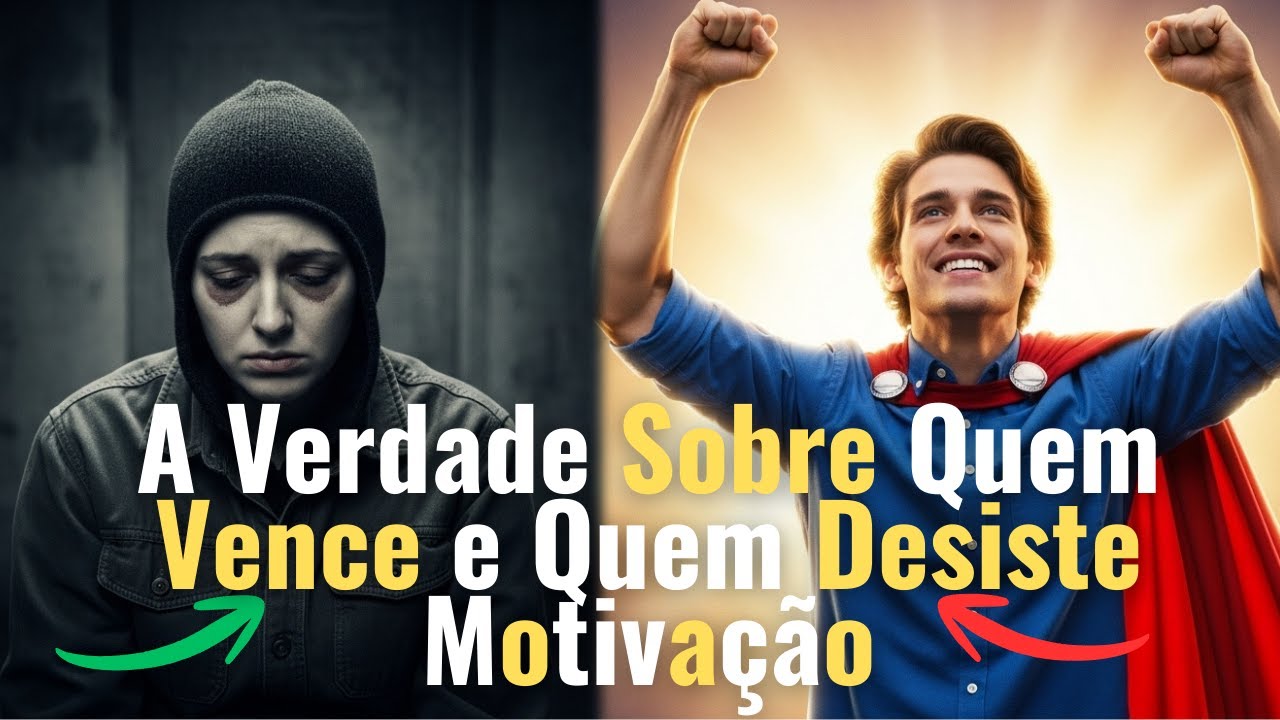 O Segredo Que Separa Vencedores de Perdedores. Quem VOCÊ escolhe Ser..