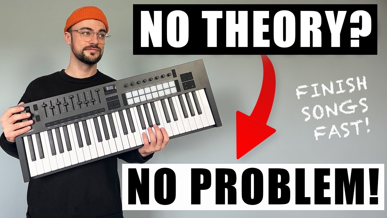 Простые структуры аккордов с Novation Launchkey MK4