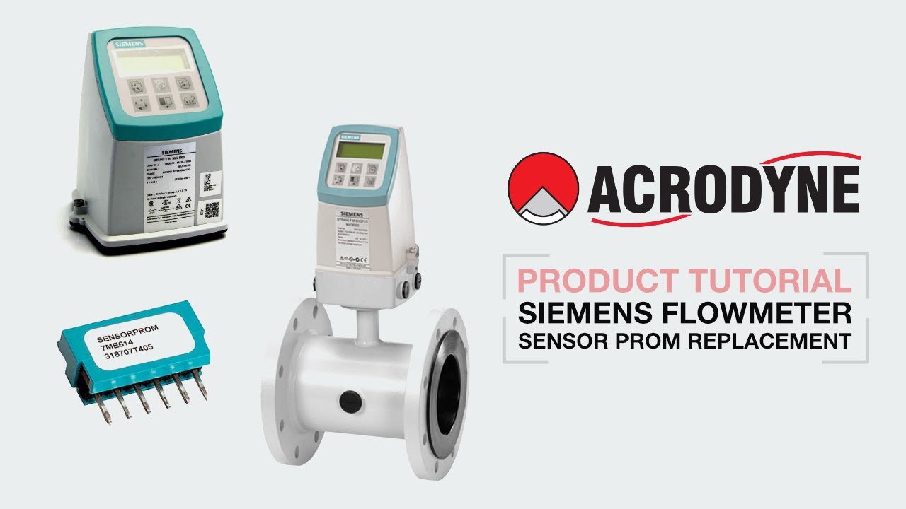 Siemens Flowmeter Sensor Prom Replacement