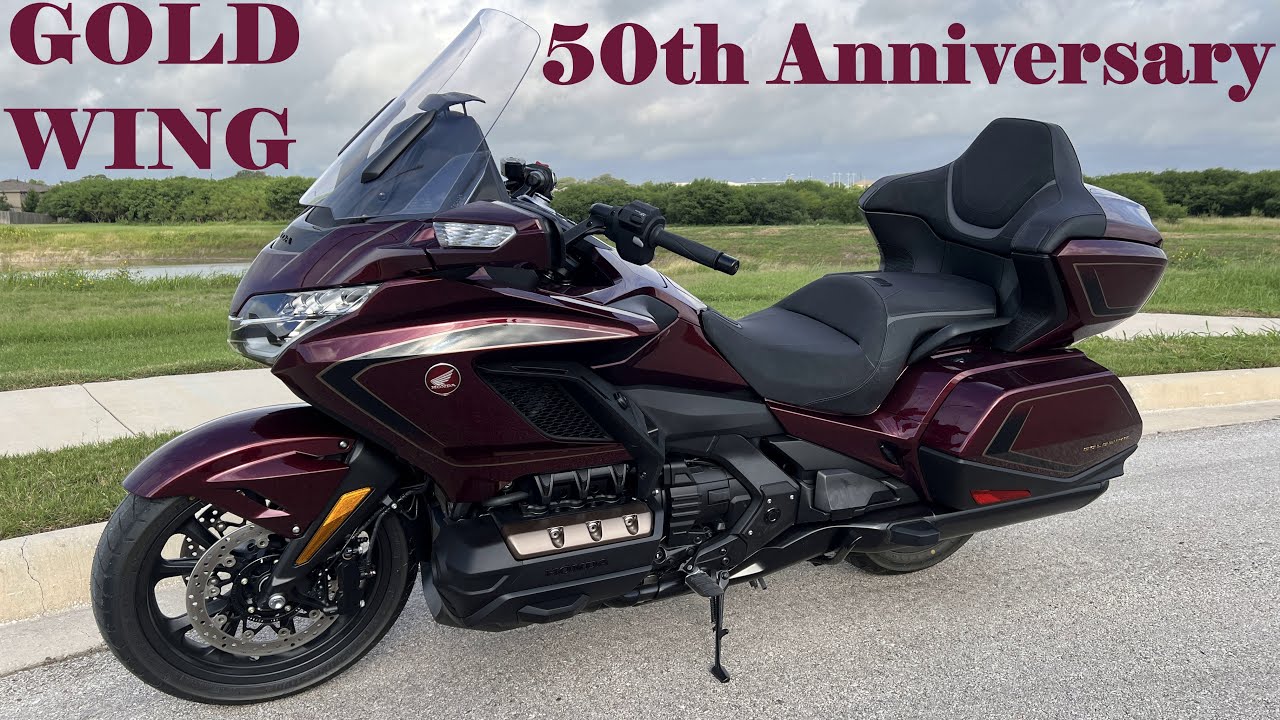 2025 Honda Gold Wing Tour 50th Anniversary Overview